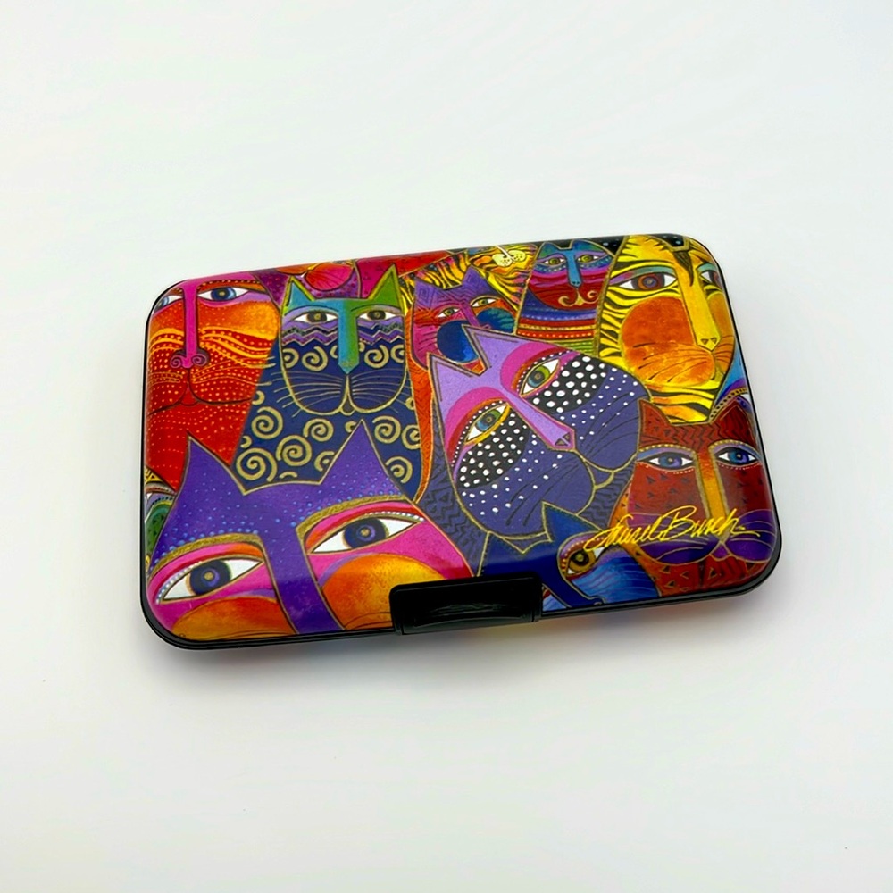 Cute stylish cat wallet - Laurel Burch